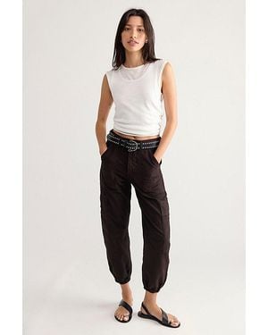Citizens of Humanity Ciela Bubble Twill Utility Pants - Brown