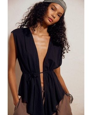 free-est Nixie Cotton Top By - Blue