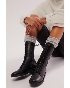 Silent D Cult Classic Combat Boots - Black