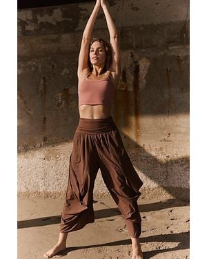 Fp Movement Way Back Convertible One Piece - Brown