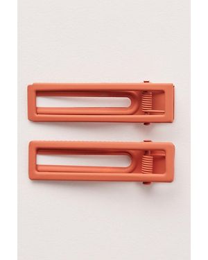 Free People Nat + Noor Lulu Clips - Orange