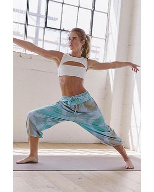 Fp Movement Take It Easy Printed Pants - Gray