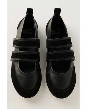 Bronx Marina Mary Jane Trainers By - Black