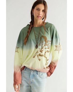 THE TALES Cowboys Forever Long Sleeve Tee - Green
