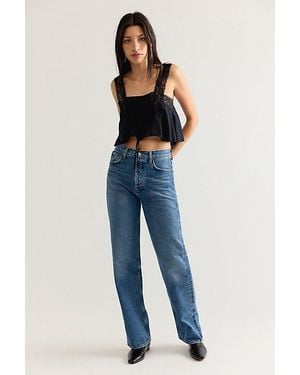 Agolde Ren Long Jeans - Blue