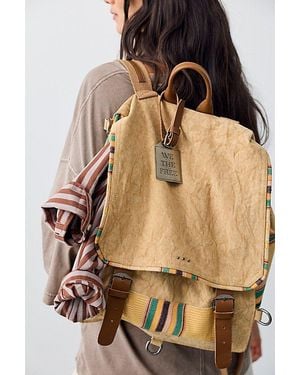 Free People We The Free Patchwork Backpack - Natural