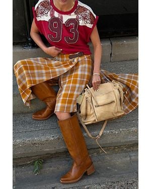 Free People Varsity Vibe Muscle Tee - Multicolor