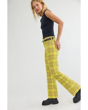 Mother The Scooter Skimp Cord Jeans - Yellow