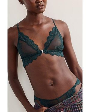 Only Hearts So Fine Sheer Lace Bralette - Multicolor