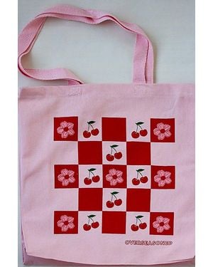 Overseasoned Cherry Picnic Tote Bag - Red