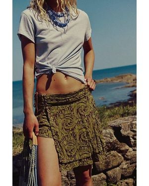 Free People Scarlett Printed Skort - Multicolour