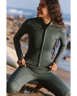 Seea Haze Yulex Surf Jacket - Blue