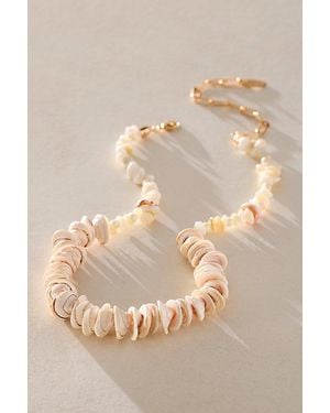 Free People Los Rios Shell Choker - Natural