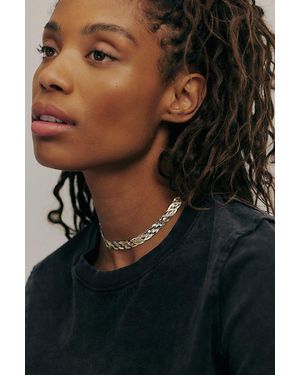 Pamela Love Braided Herringbone Necklace - Black
