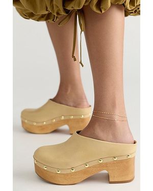Free People Calli Clogs - Natural