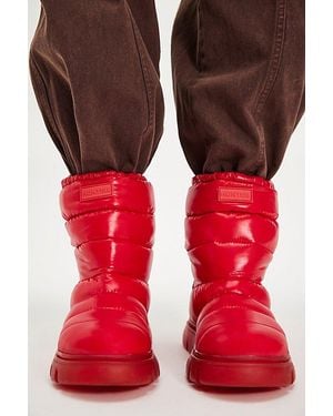 HUNTER Maribel Snow Boots - Red