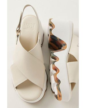 Sorel Kinetic Aura Slingback Sandals - Natural