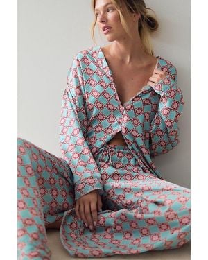 Intimately By Free People Dreamy Days Pyjama Set By - Grey