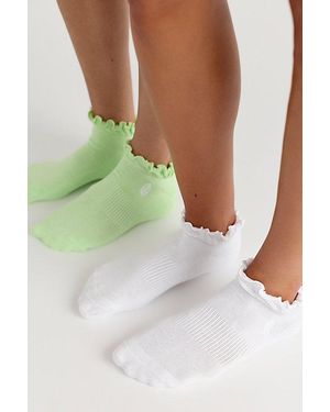 Fp Movement Ruffle Sneaker Sock 2-Pack - Green