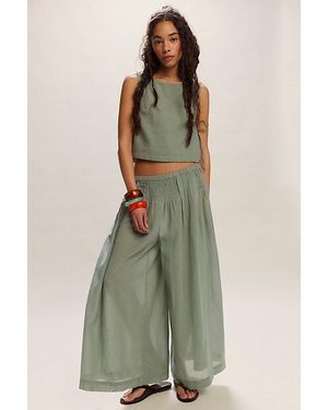 Free People Rising Sun Pants in Pink | Lyst
