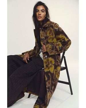 Free People Simone Italian Coat Jacket - Black