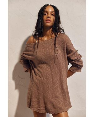 free-est Selena Tunic By - Brown