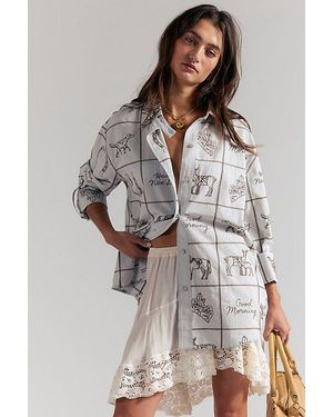 Free People We The Free Have A Nice Day Top - Grey