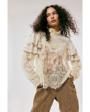 Anna Sui Victorian Blouse - Natural
