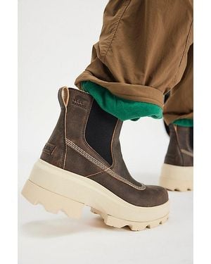 Sorel Joan Frwd Chelsea Boots - Green