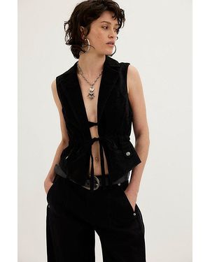 Free People Juno Vest - Black