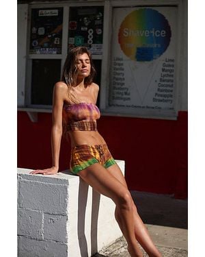 Indah Etra Tube Bikini Top - Black