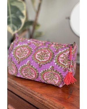 Be Deva Indi Cosmetic Bag - Pink