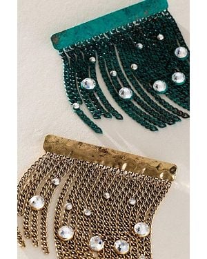 Free People Invite Only Brooch - Green