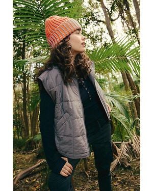 Fp Movement Quilted Packable Puffer Vest Jacket - Green