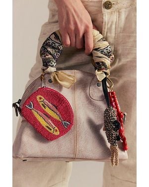 Free People Gone Fishing Beaded Wallet - Brown