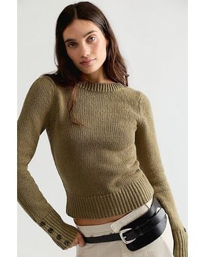 Free People Mila Pullover - Green