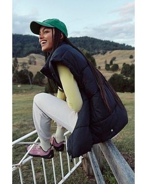Fp Movement In A Bubble Puffer Vest - Black