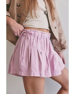 Free People Croquet Shorties - Pink