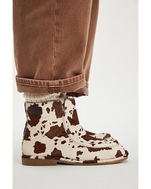 Bronx Lowland Mocc Boots By - Brown