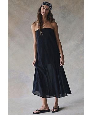 free-est Sabeen Tube Midi Dress By - Black