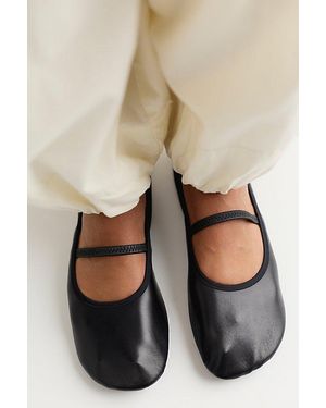 Alohas Naira Mary Jane Ballet Flats - Natural