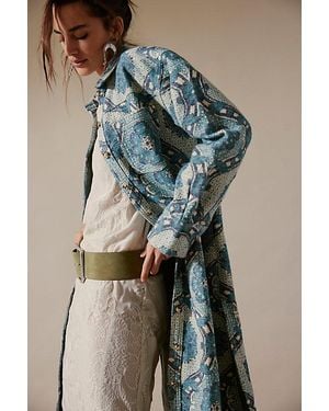 Free People Suede Hex Hip Belt in Purple | Lyst display picture 2
