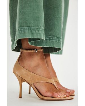 Jeffrey Campbell Opal Thong Heels - Green