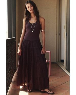 Free People Set Sail Maxi Dress - Brown