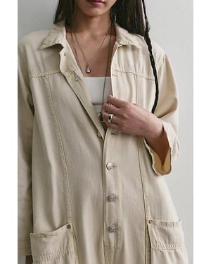 Free People Margarita Jumpsuit - Natural