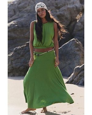 free-est Bristol Skirt Set By - Green