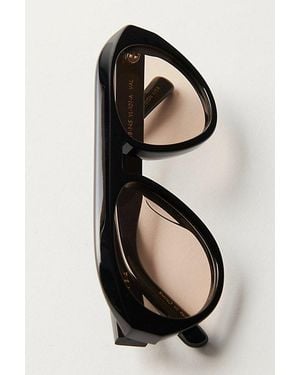 Elisa Johnson Val Aviator Sunglasses - Black