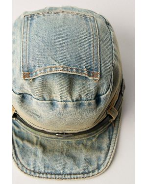 Free People Hollie Varsity Baseball Hat in Red | Lyst display picture 1