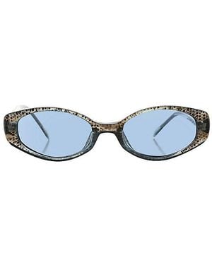 Sunglass Museum Vintage Helena Sunglasses By - Blue