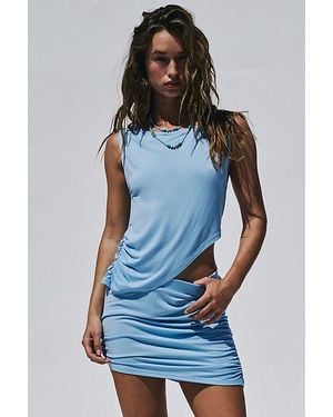 free-est Collins Skirt Set By - Blue